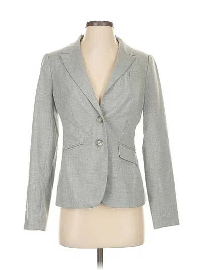 Pre-owned The Limited Blazer Jacket In Gray