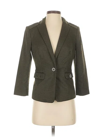 Pre-owned The Limited Blazer Jacket In Gray