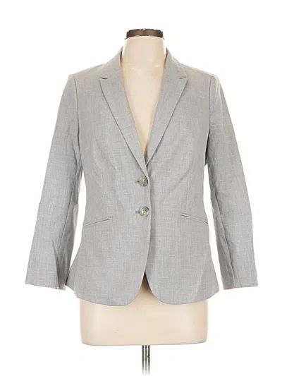 Pre-owned The Limited Blazer Jacket In Gray
