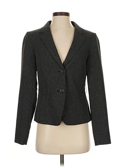 Pre-owned The Limited Blazer Jacket In Gray