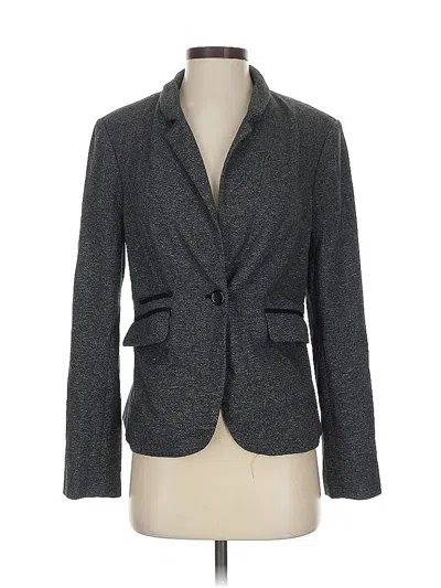 Pre-owned The Limited Blazer Jacket In Gray
