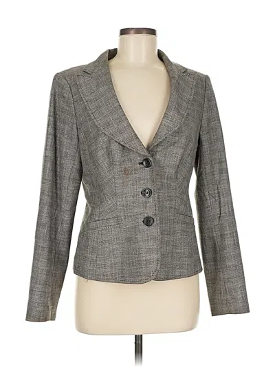Pre-owned The Limited Blazer Jacket In Gray