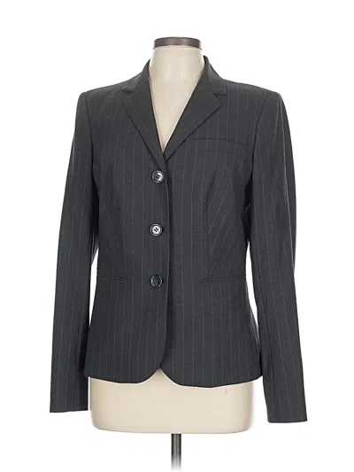 Pre-owned The Limited Blazer Jacket In Gray