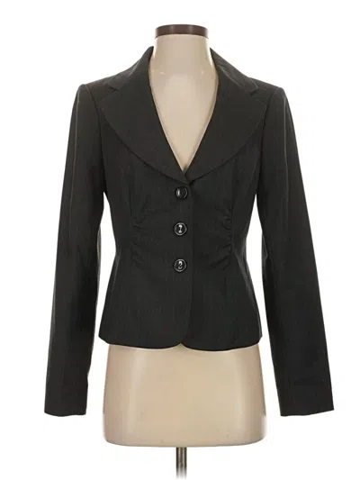 Pre-owned The Limited Blazer Jacket In Gray