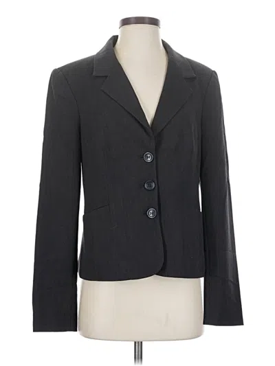 Pre-owned The Limited Blazer Jacket In Gray