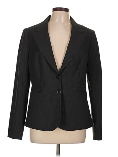 Pre-owned The Limited Blazer Jacket In Gray