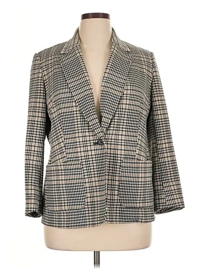 Pre-owned The Limited Blazer Jacket In Gray