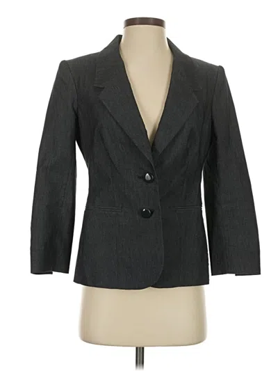 Pre-owned The Limited Blazer Jacket In Gray