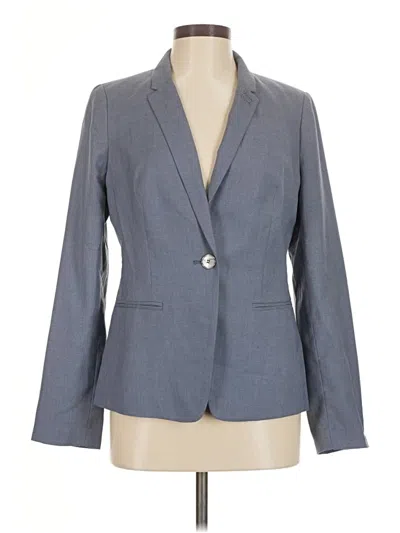 Pre-owned The Limited Blazer Jacket In Gray