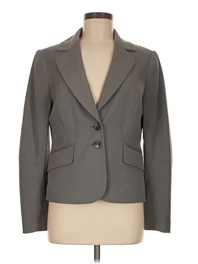 Pre-owned The Limited Blazer Jacket In Gray