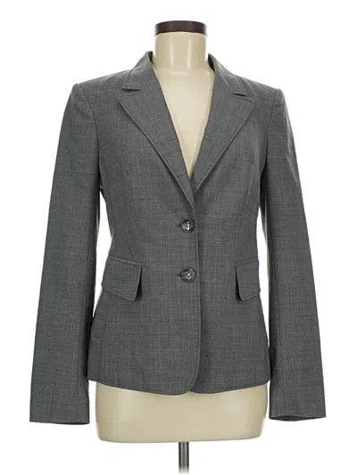 Pre-owned The Limited Blazer Jacket In Gray