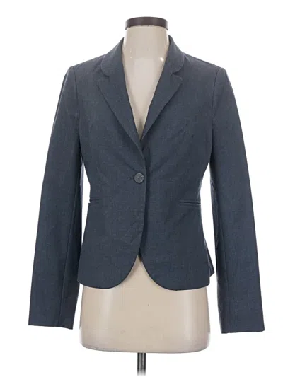 Pre-owned The Limited Blazer Jacket In Gray