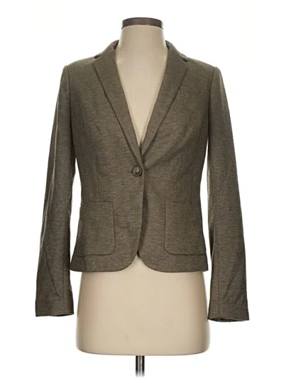 Pre-owned The Limited Blazer Jacket In Gray