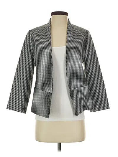 Pre-owned The Limited Blazer Jacket In Gray