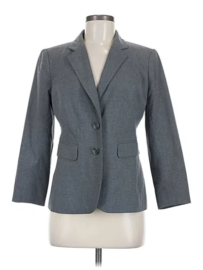 Pre-owned The Limited Blazer Jacket In Gray