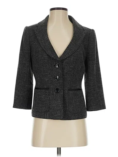 Pre-owned The Limited Blazer Jacket In Gray