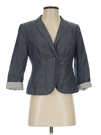 Pre-owned The Limited Blazer Jacket In Gray