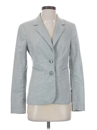 Pre-owned The Limited Blazer Jacket In Gray