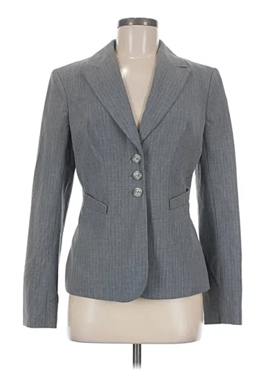 Pre-owned The Limited Blazer Jacket In Gray