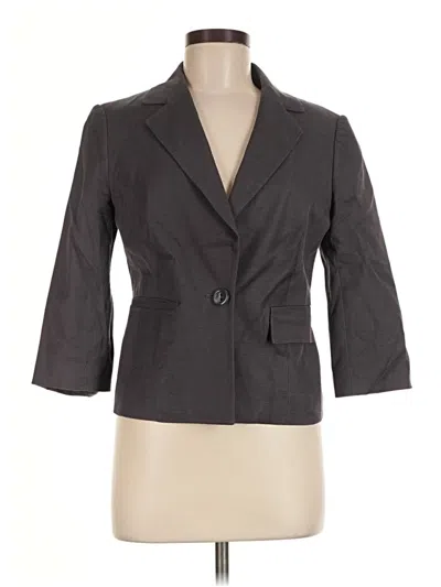 Pre-owned The Limited Blazer Jacket In Gray