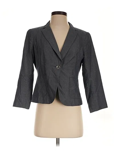 Pre-owned The Limited Blazer Jacket In Gray