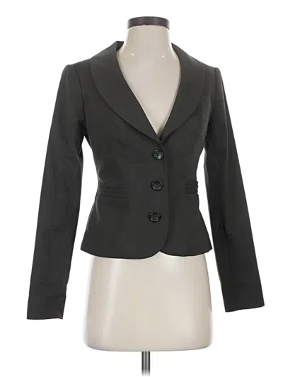 Pre-owned The Limited Blazer Jacket In Gray