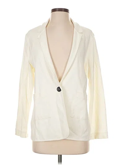 Pre-owned The Limited Blazer Jacket In Ivory