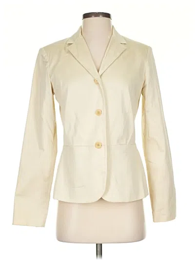 Pre-owned The Limited Blazer Jacket In Ivory