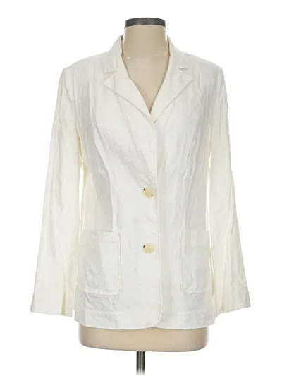 Pre-owned The Limited Blazer Jacket In Ivory