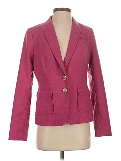Pre-owned The Limited Blazer Jacket In Pink