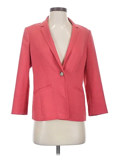 Pre-owned The Limited Blazer Jacket In Pink
