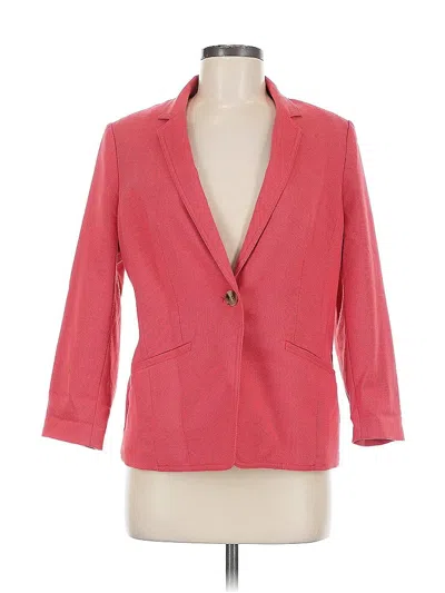 Pre-owned The Limited Blazer Jacket In Red