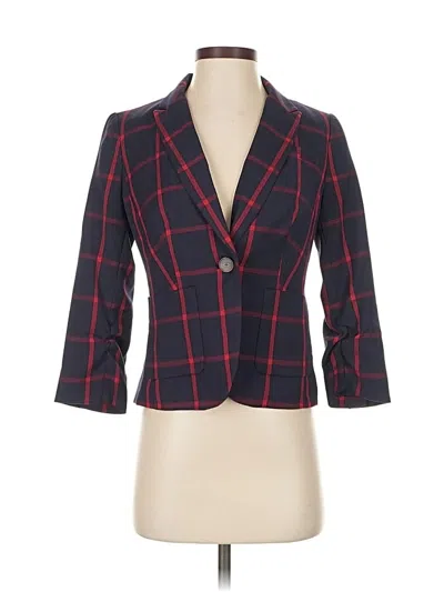 Pre-owned The Limited Blazer Jacket In Red