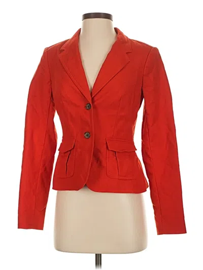Pre-owned The Limited Blazer Jacket In Red