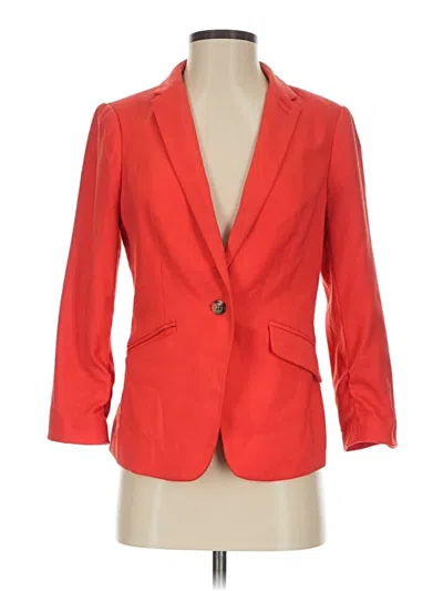 Pre-owned The Limited Blazer Jacket In Red