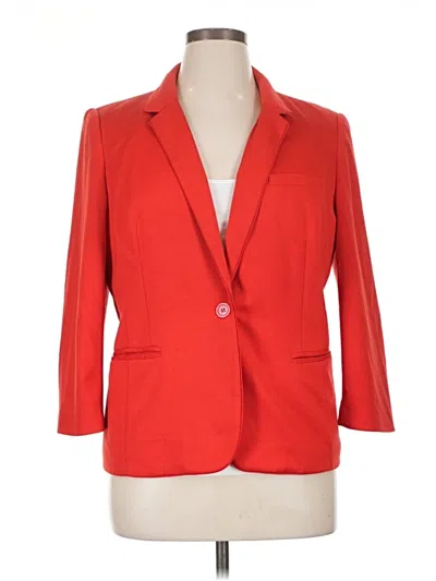 Pre-owned The Limited Blazer Jacket In Red