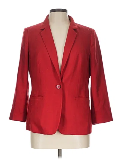 Pre-owned The Limited Blazer Jacket In Red