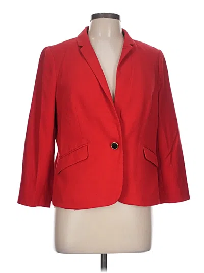Pre-owned The Limited Blazer Jacket In Red