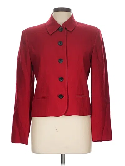 Pre-owned The Limited Blazer Jacket In Red