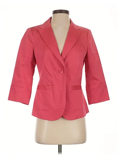 Pre-owned The Limited Blazer Jacket In Red