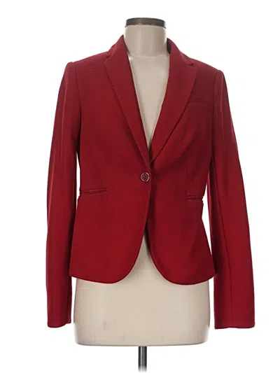 Pre-owned The Limited Blazer Jacket In Red