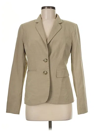 Pre-owned The Limited Blazer Jacket In Tan