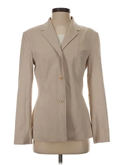 Pre-owned The Limited Blazer Jacket In Tan