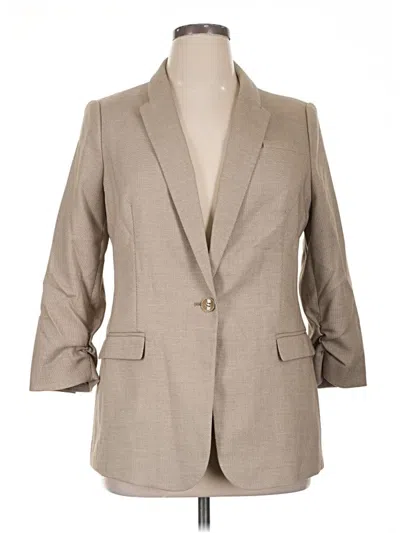 Pre-owned The Limited Blazer Jacket In Tan