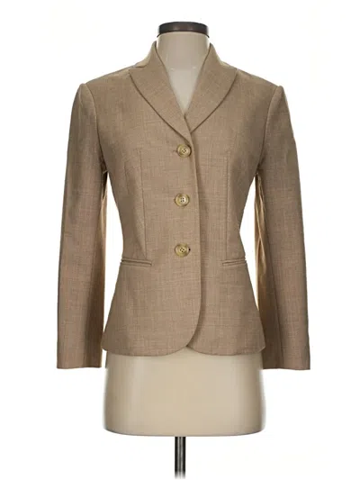 Pre-owned The Limited Blazer Jacket In Tan