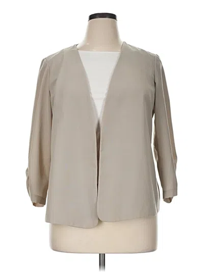 Pre-owned The Limited Blazer Jacket In Tan