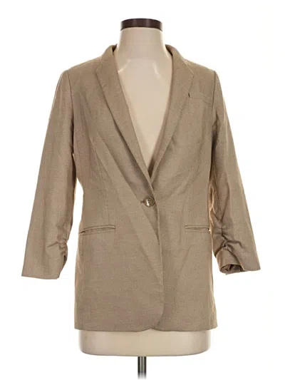 Pre-owned The Limited Blazer Jacket In Tan