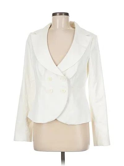 Pre-owned The Limited Blazer Jacket In White