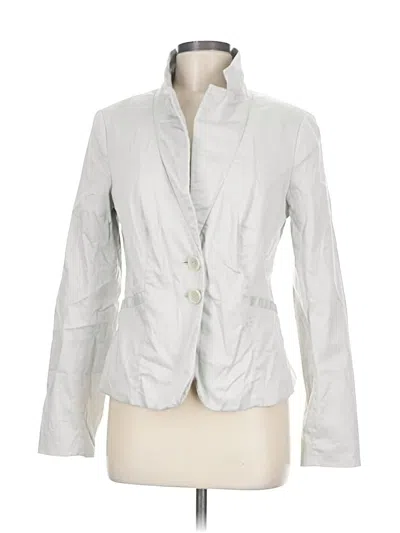 Pre-owned The Limited Blazer Jacket In White