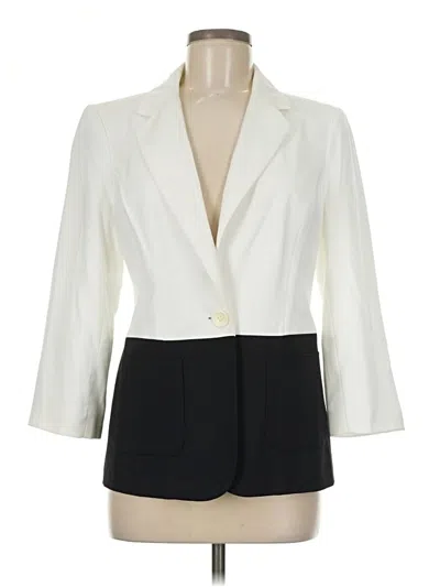 Pre-owned The Limited Blazer Jacket In White